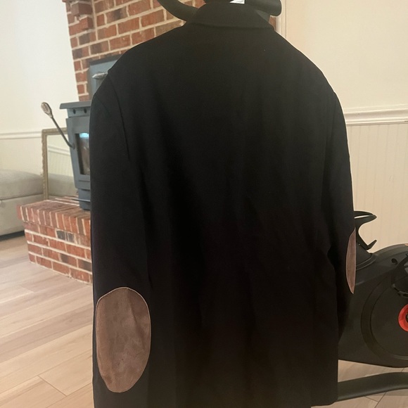 Façonnable black wool jacket size large - Picture 2 of 2